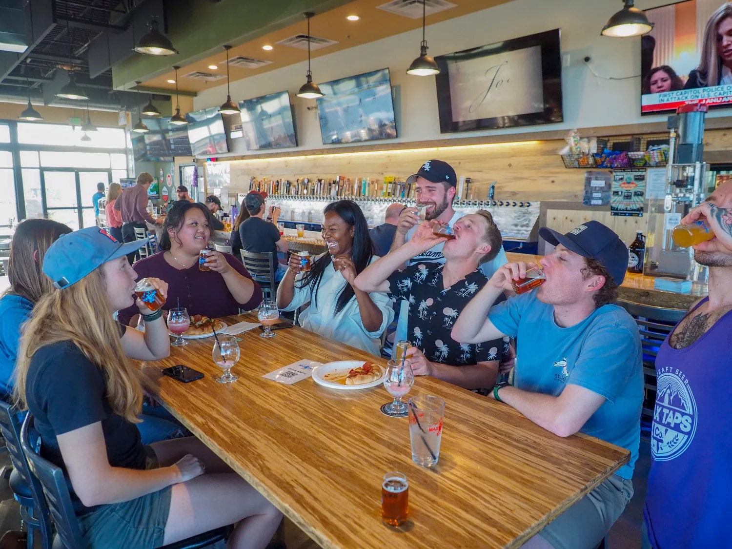 Max Taps taproom interior