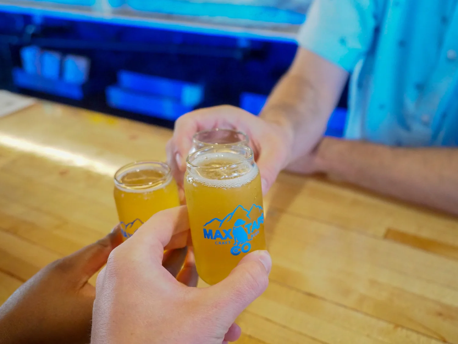 Colorado craft beer taps at Max Taps Co.